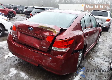 2012 Subaru Legacy 2.5I Premium из США, поврежденный, VIN 4S3BMBC63C3024305